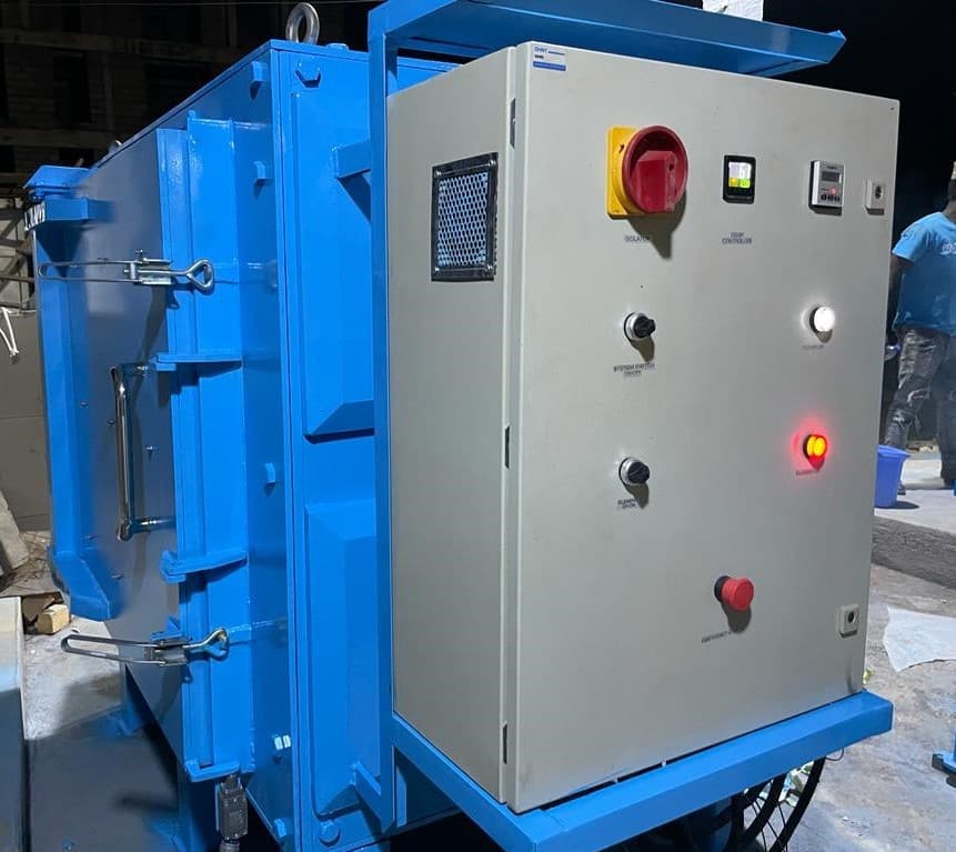 CALCINE OVENS installation in Ghana