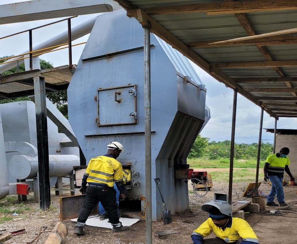 INCINERATORS installation in Ghana